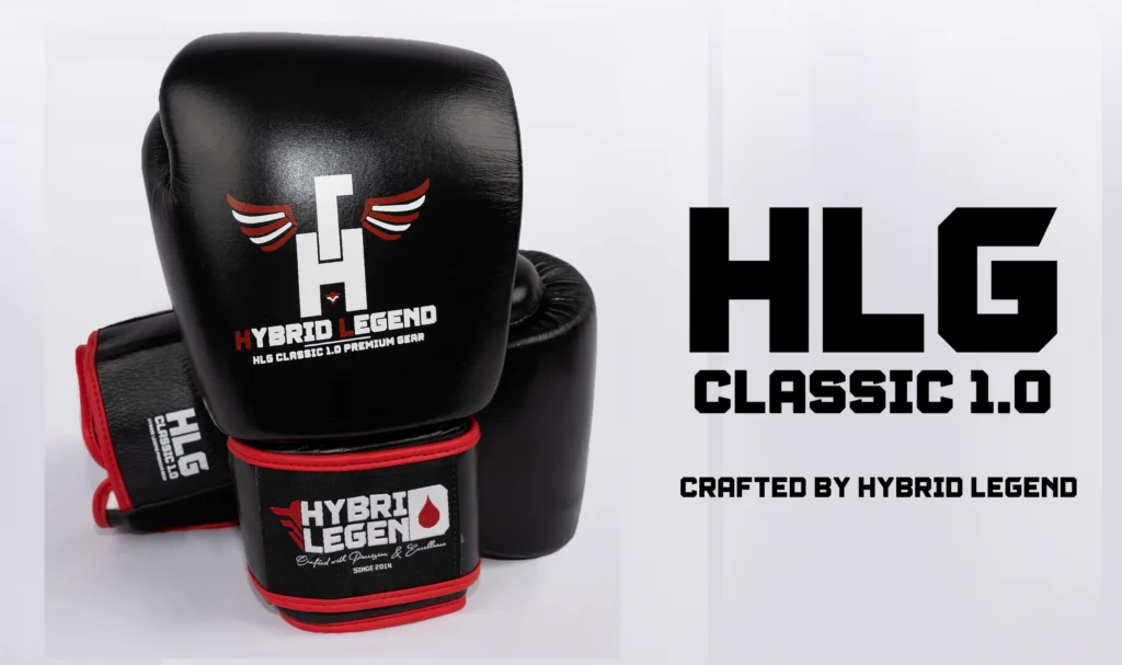 Protège Tibias Boxe HLG Essentials Noir •